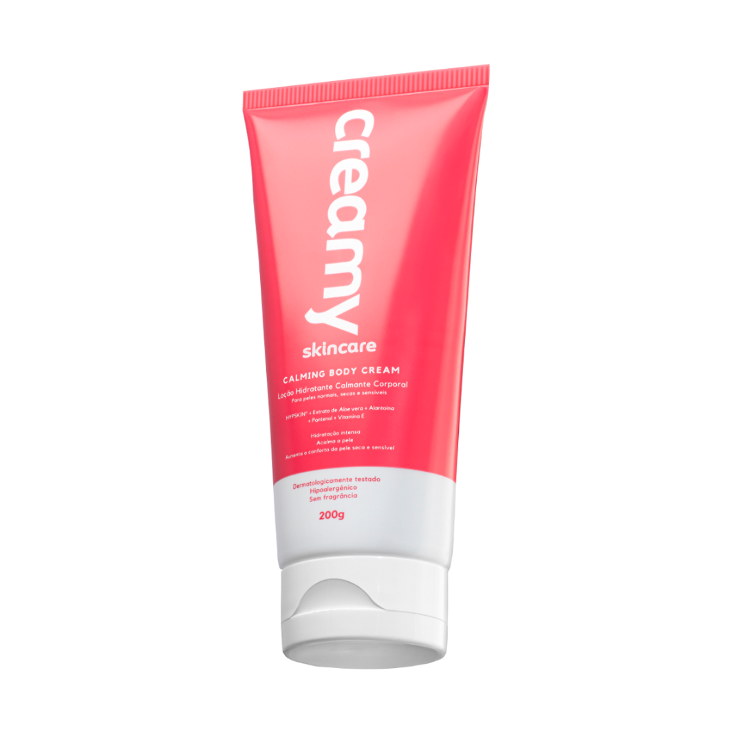 Loção Hidratante Calming Cream Corporal Creamy (Frasco de 200g)