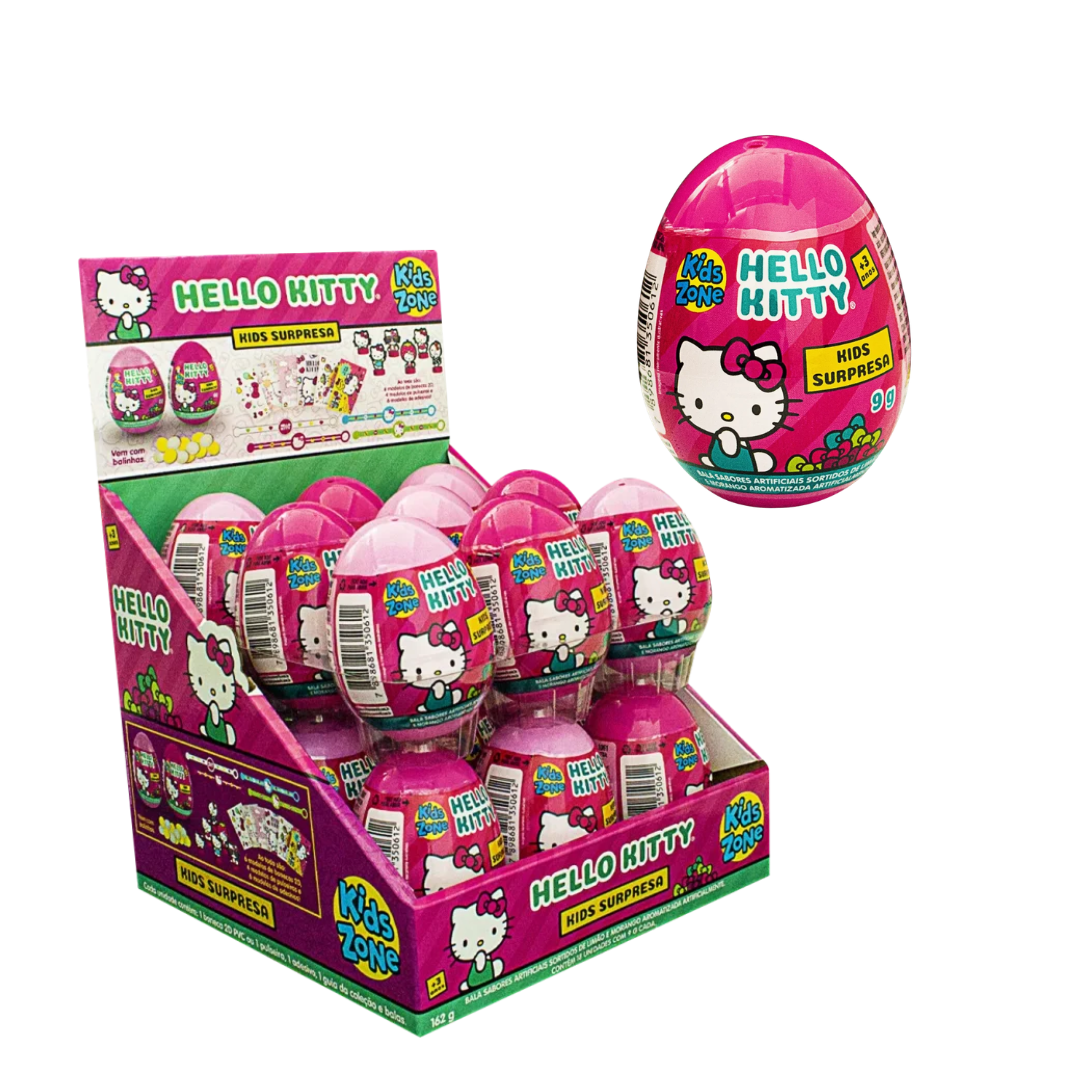 Ovo Surpresa Hello Kit Kids Zone (Embalagem de 9g)