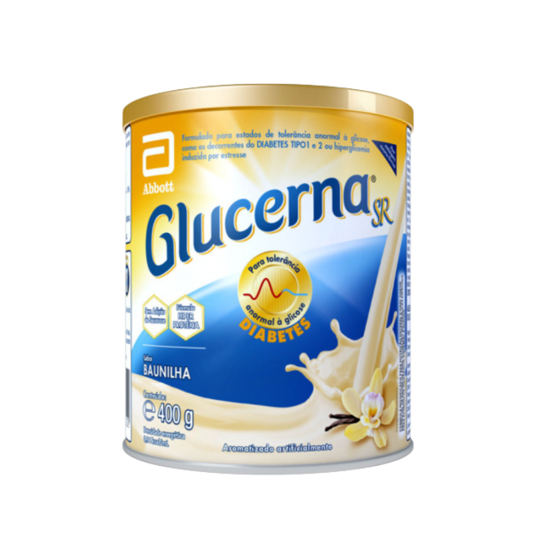 Glucerna em Pó Baunilha Abbott (Lata de 400g)