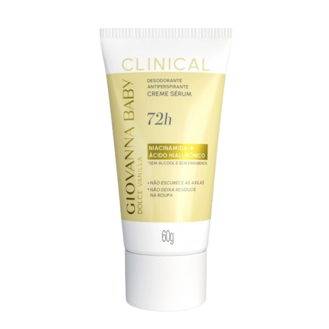 Desodorante Creme Dolce Vanilla 72h Giovanna Baby (Bisnaga de 60g)