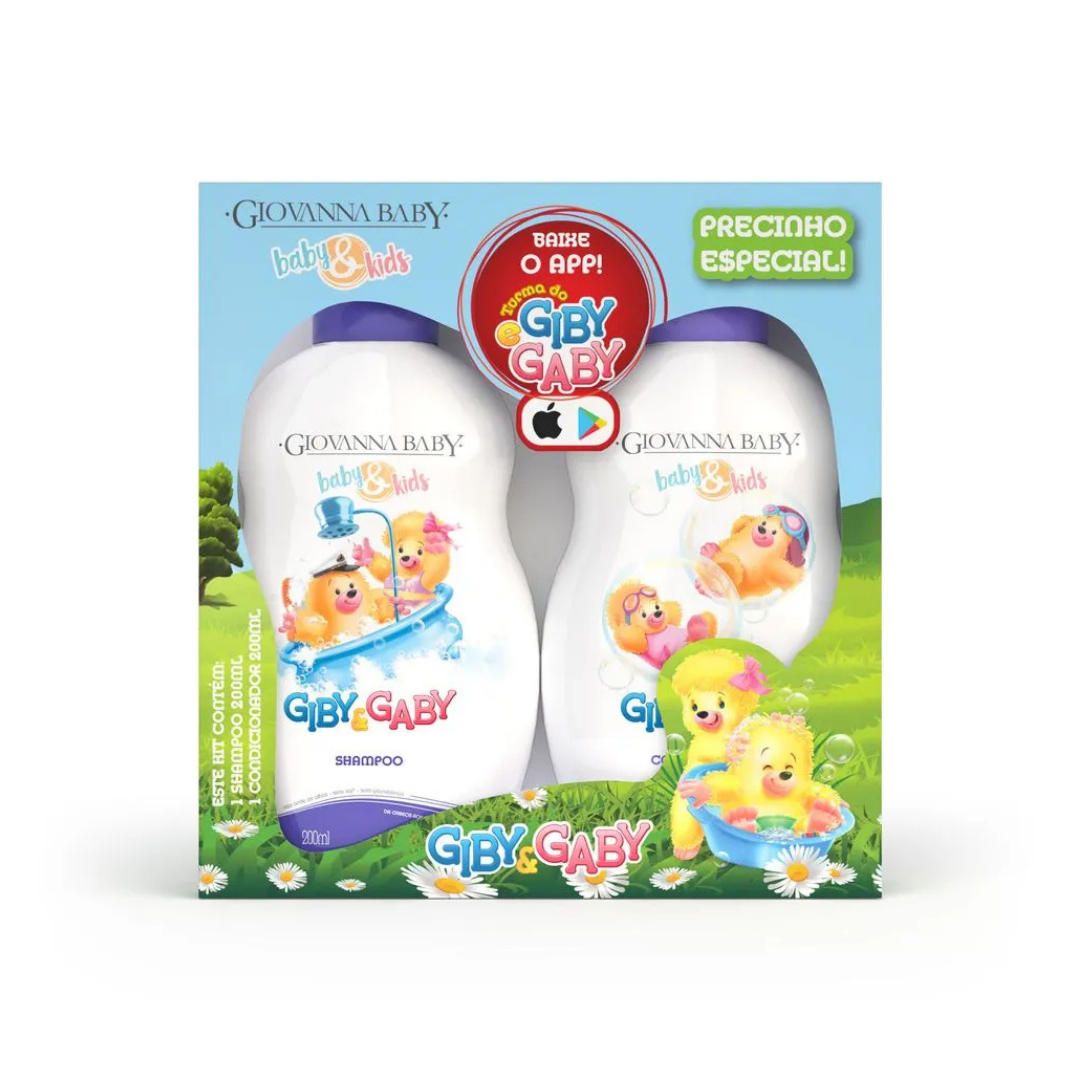Promo Shampoo+condicionador Giovanna Baby (Frasco de 200ml)