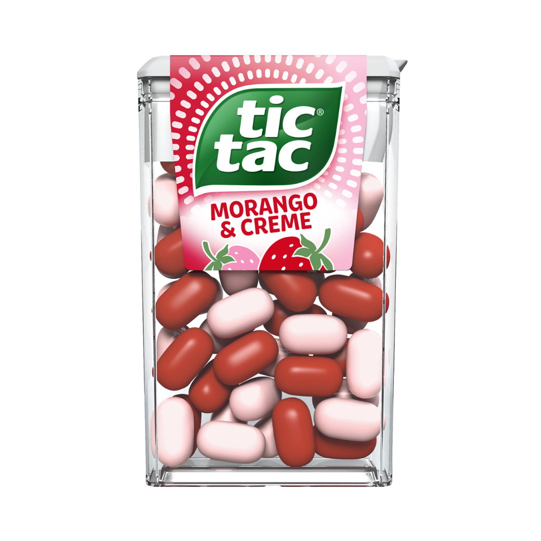 Tic Tac Morango Ferrero (Embalagem com 14 unidades de 14g)