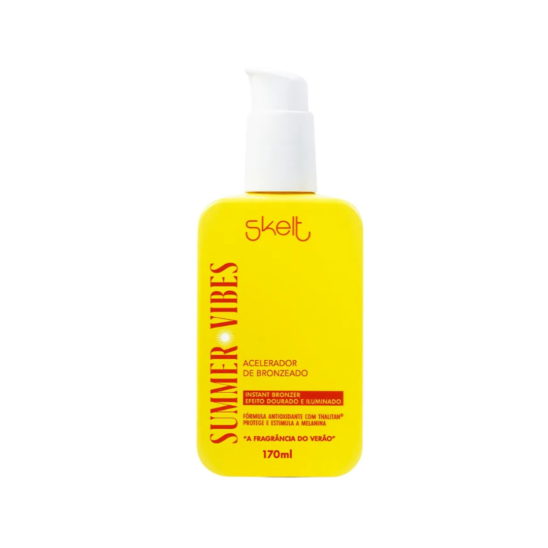Acelerador de Bronz Summer Vibes Skelt (Embalagem de 170ml)