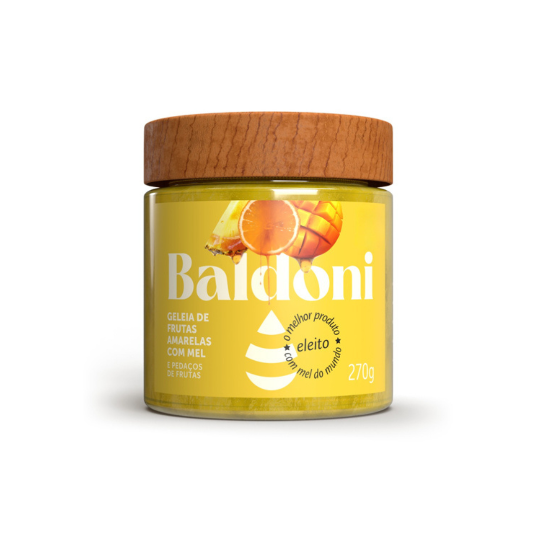 Geleia de Frutas Amarelas Baldoni (Pote de 270g)