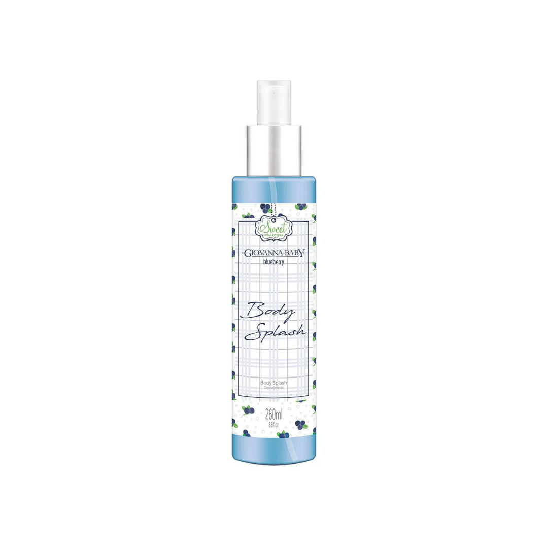 Body Splash Blueberry Giovanna Baby (Embalagem de 260ml)