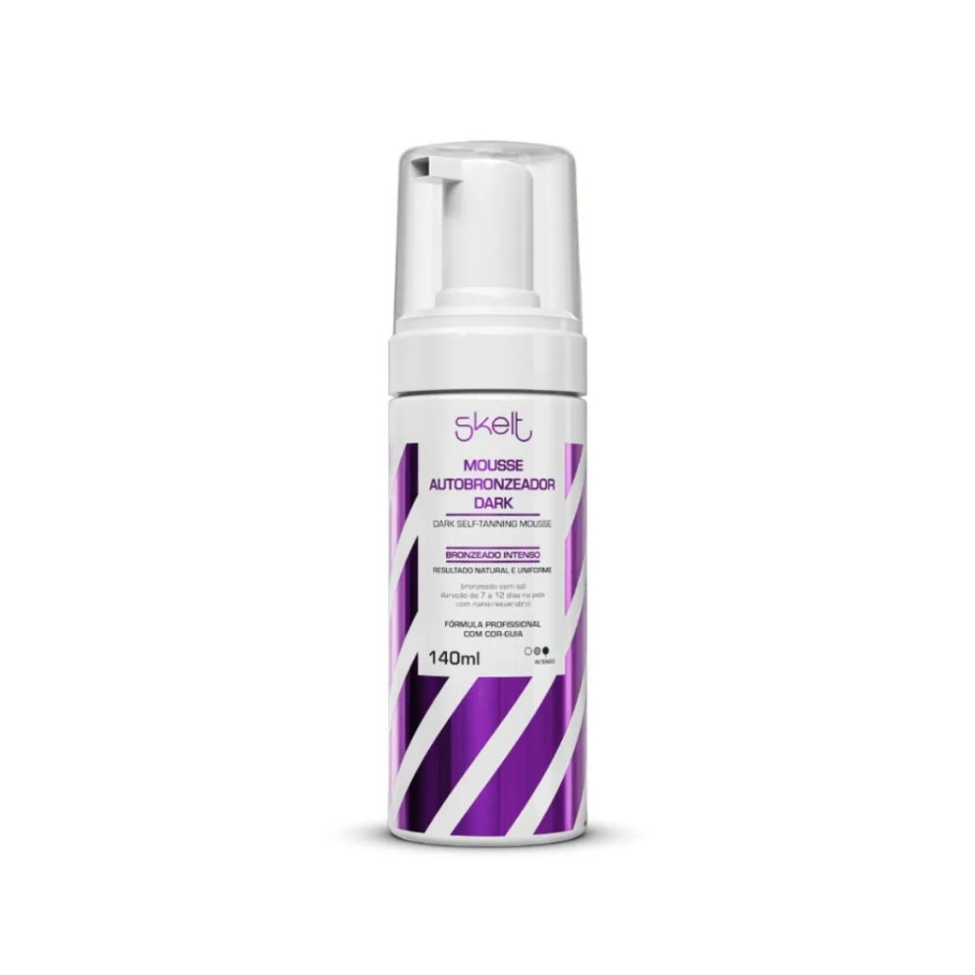 Mousse Autobronzeador Dark Skelt (Frasco de 140ml)
