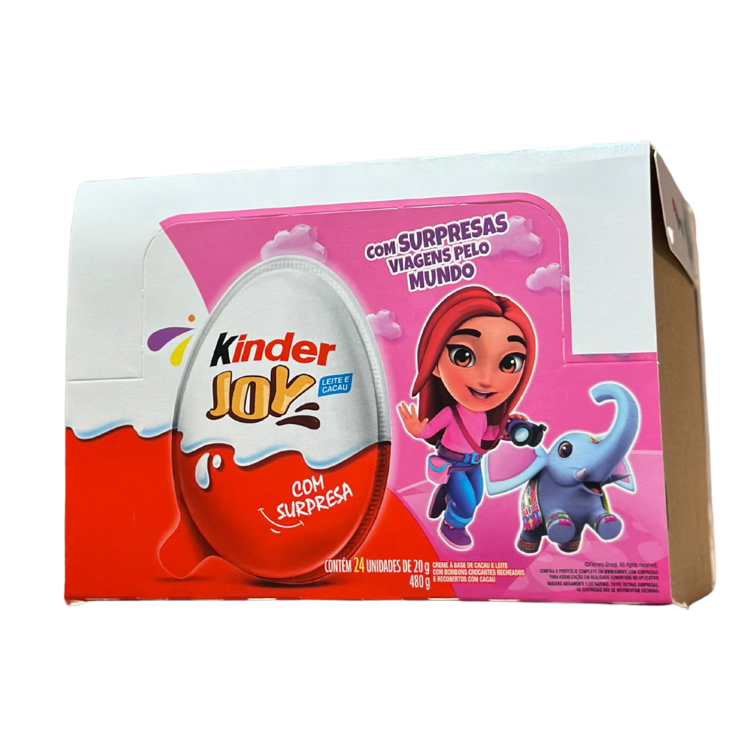 Kinder Joy Rosa Ferrero (Display com 24 unidades de 20g)