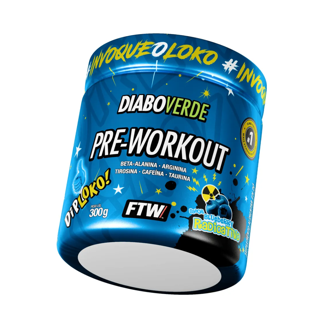 Pré Treino Blueberry FTW (Embalagem de 300g)