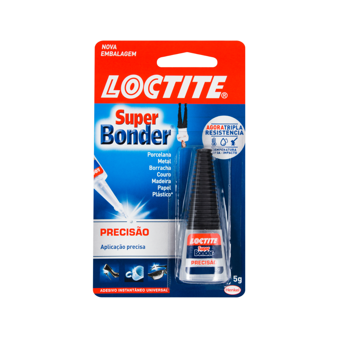 Super Bonder Cola de Precisão Loctite (Embalagem de 5g)