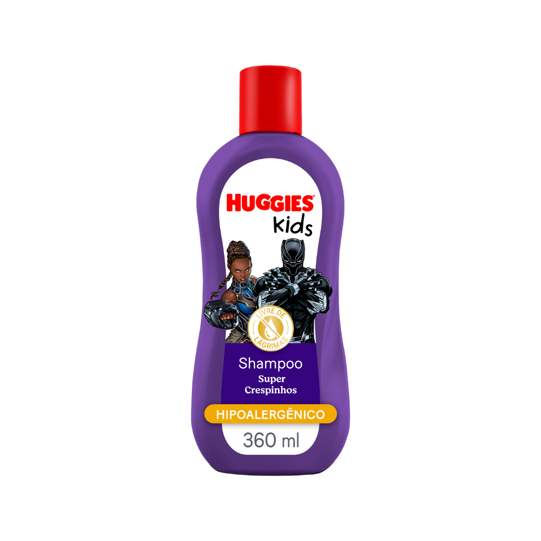 Shampoo Huggies Crespinho (Frasco de 360ml)