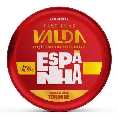 Valda Campeões Espanha Torrone Eurofarma (Embalagem de 50g)