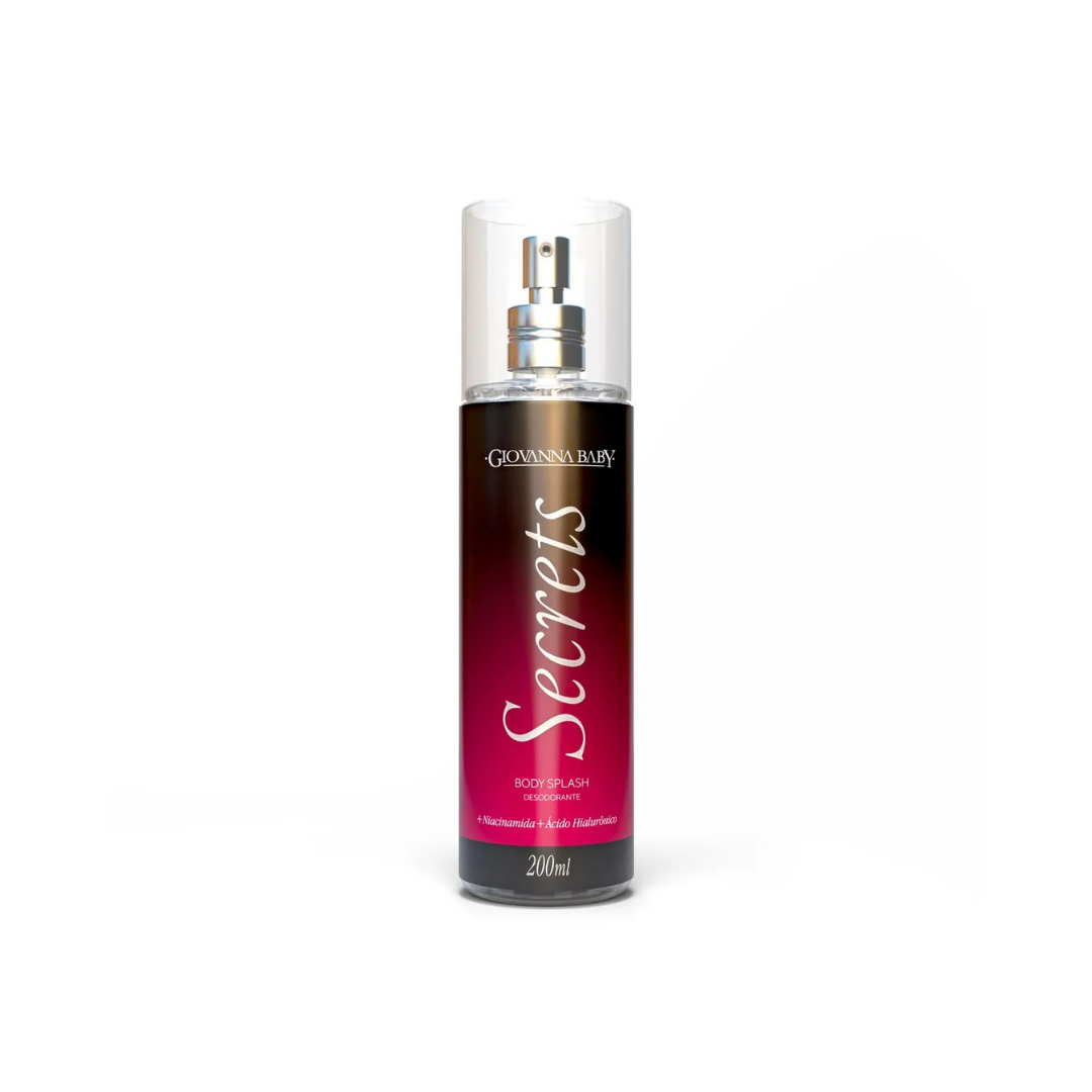 Body Splash Secrets Giovanna Baby (Embalagem de 200ml)