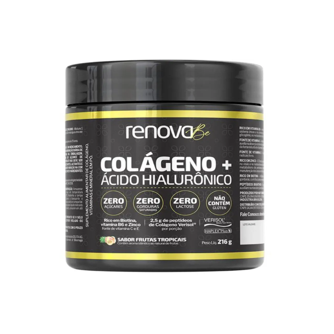 Colágeno + Ac Hialurônico Frut Trop Renova Be (Embalagem de 216g)
