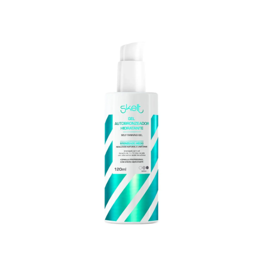 Gel Hidratante Autobronzeador Skelt (Embalagem de 120ml)