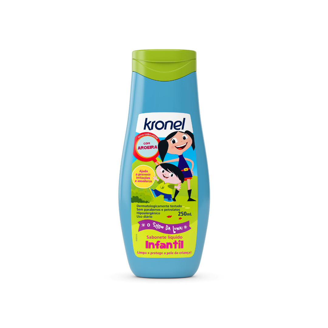 Kronel Sabonete Líquido Infantil Hebron (Embalagem de 250ml)