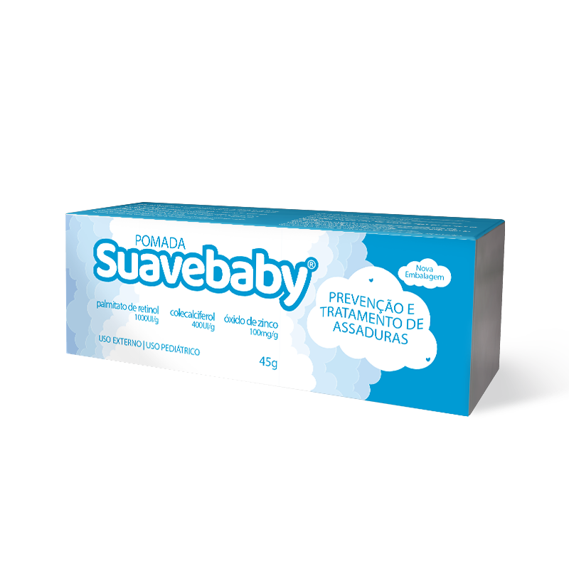 Suavebaby Menino Creme - Bg Vitamedic (Bisnaga de 45g)