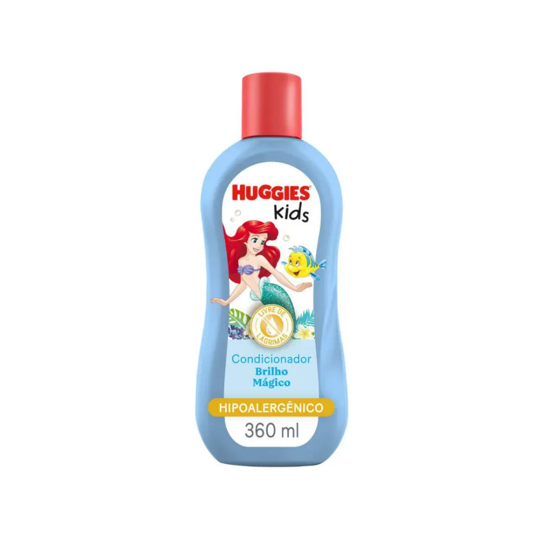 Condicionador Huggies Brilho (Frasco de 360ml)
