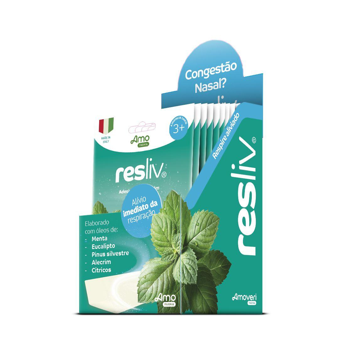 Adesivo Descongestionante Resliv Amoveri (Embalagem com 3 unidades)