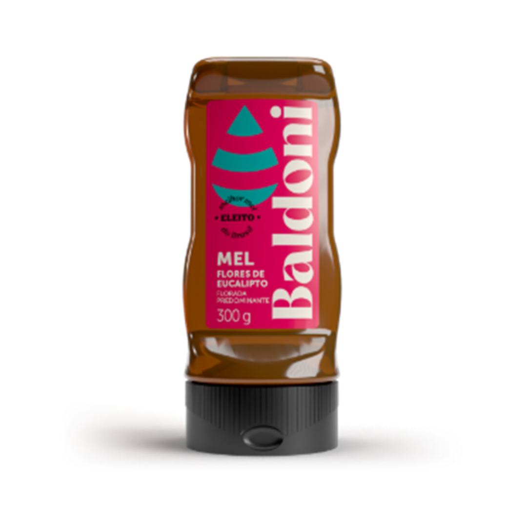 Mel Puro Florada de Eucalipto Baldoni (Bisnaga de 300g)