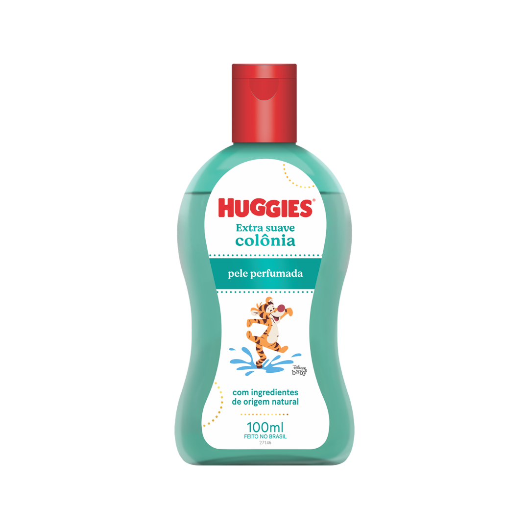Colonia Huggies Extra Cobertura Suave (Embalagem de 100ml)