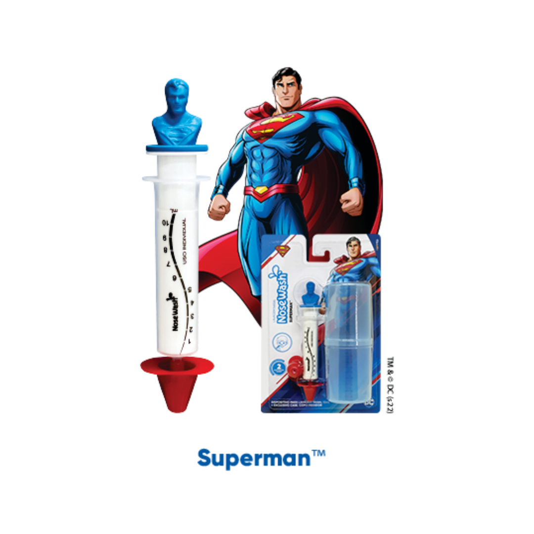 Dispensador. Nasal Nosewash Superman (Embalagem de 10ml)