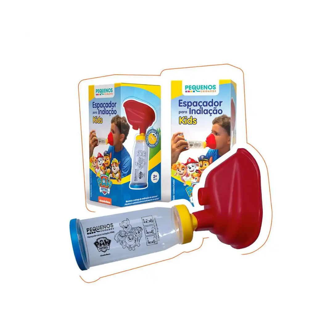 Espaçador P/ Inalação Patrulha Can Pequenos Cuidados (Embalagem de 150ml)