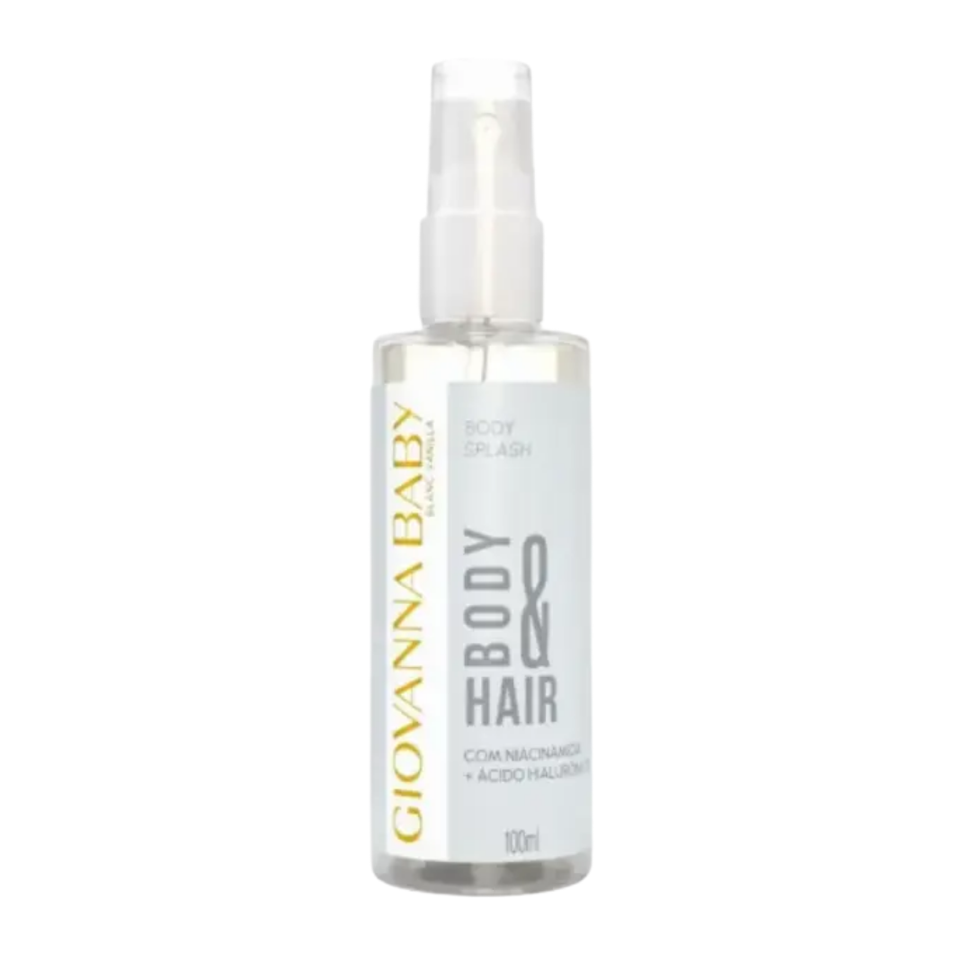 Body Splash Mini Blanc Vanilla Giovanna Baby (Embalagem de 100ml)