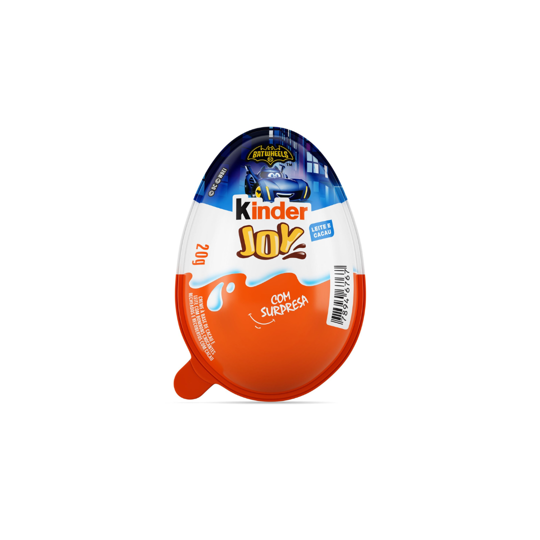 Kinder Joy Batwheels Ferrero (Display com 24 unidades de 20g)