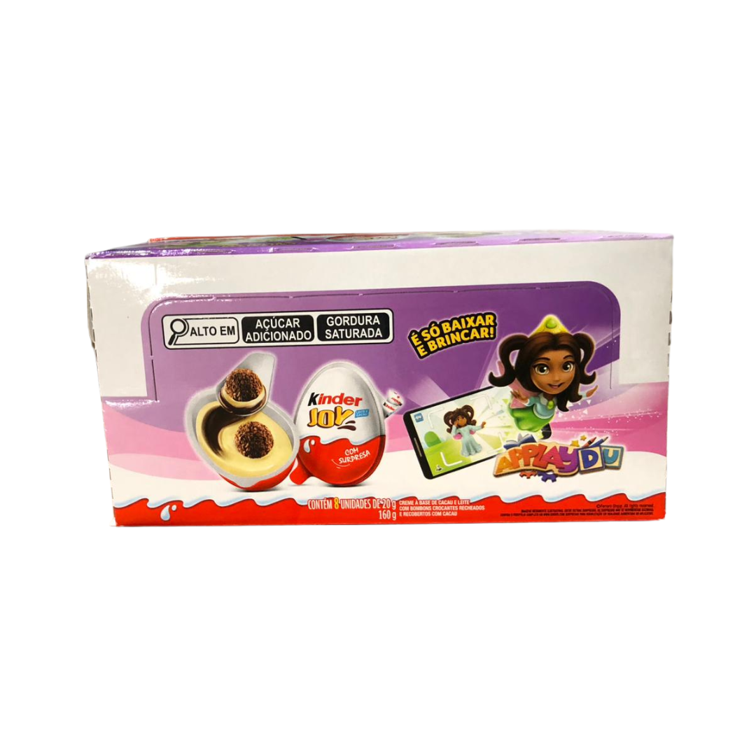Kinder Joy Rosa Ferrero (Display com 8 unidades de 20g)