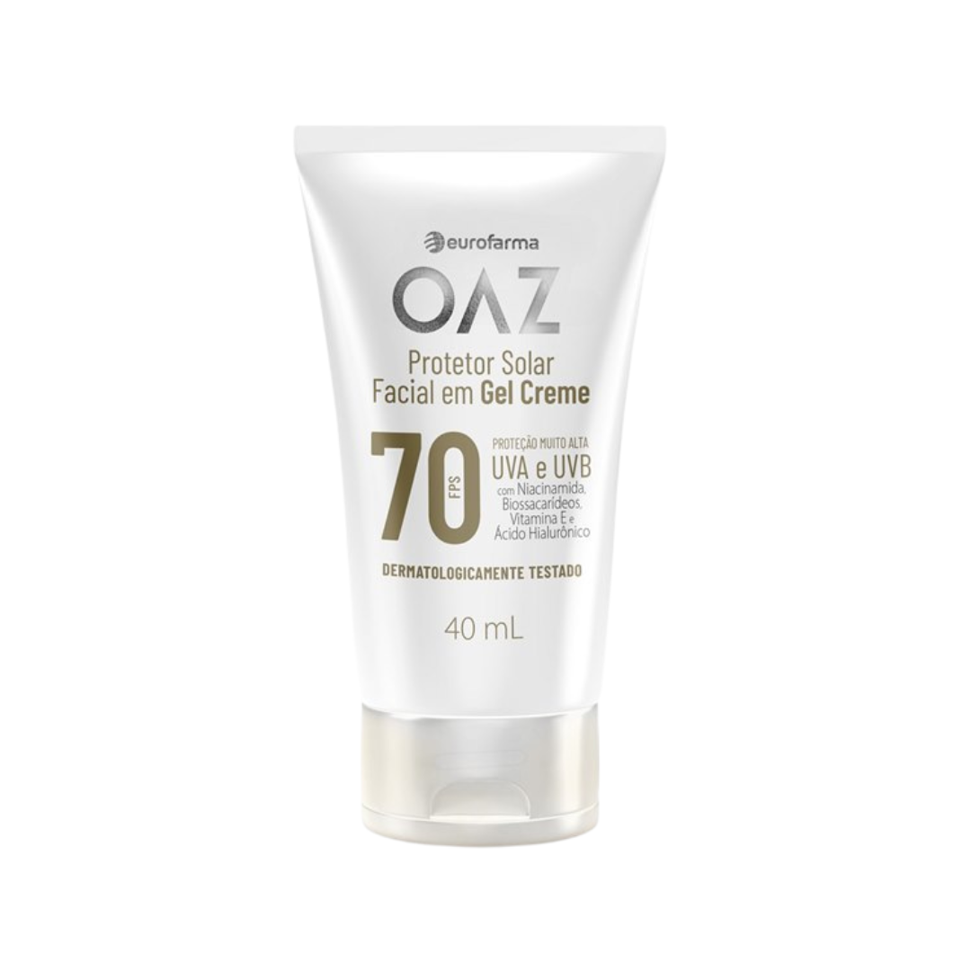 Protetor Solar Oaz Facial Fps70 Eurofarma (Embalagem de 40g)
