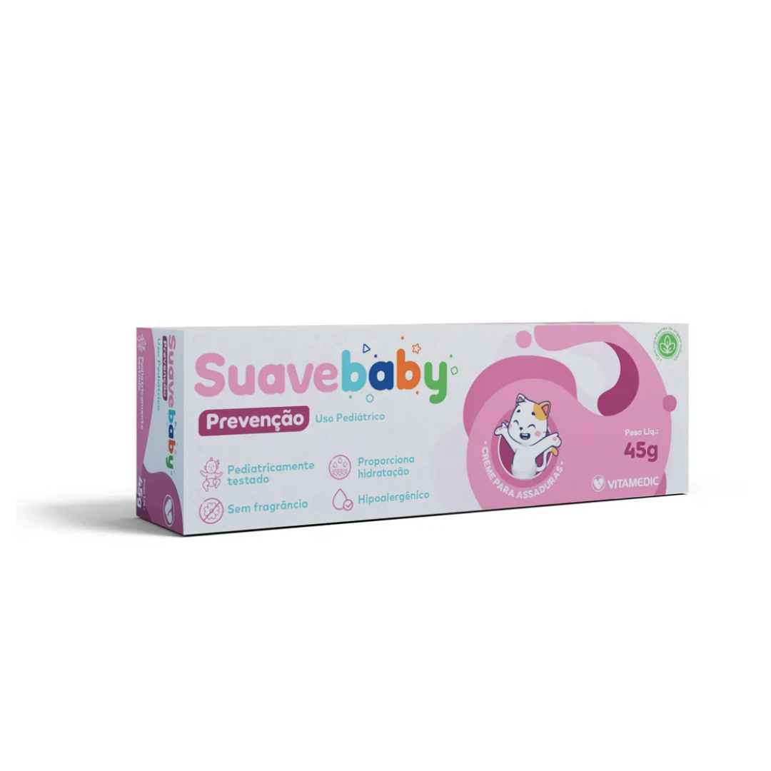 Suavebaby Menina Creme - Bg Vitamedic (Bisnaga de 45g)