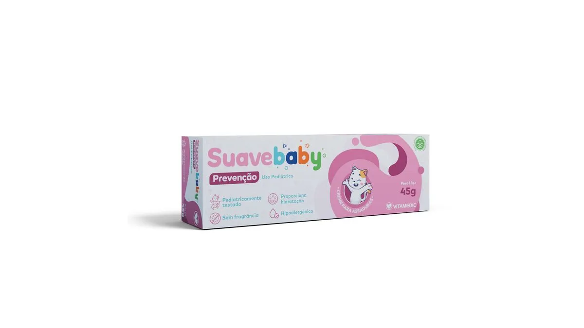 Suavebaby Menina Creme - Bg Vitamedic (Bisnaga de 45g)