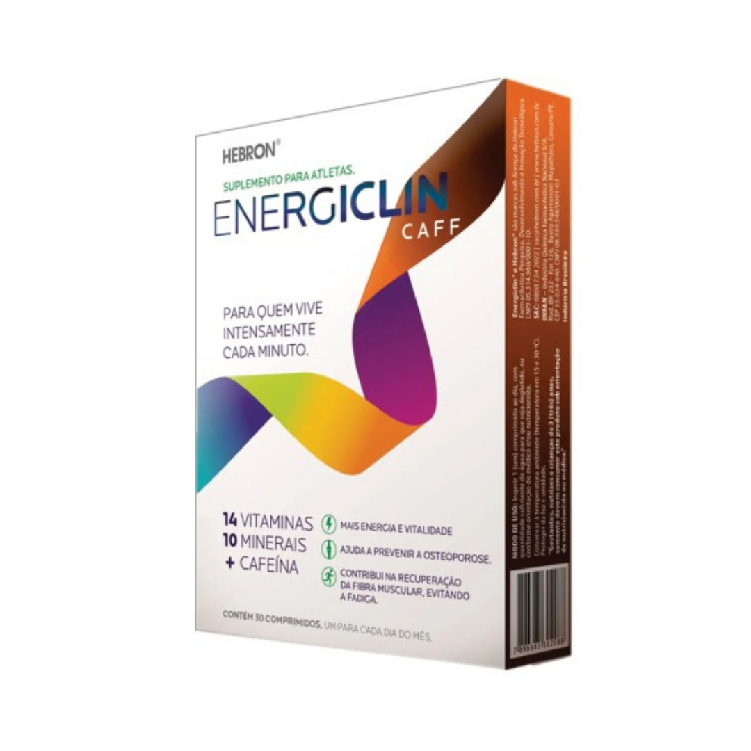 Energiclin Caff 30 Cp Hebron (Embalagem de 30cp)