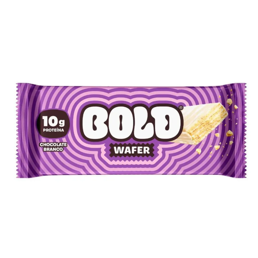 Wafer Chocolate Branco Bold (Display com 12 unidades de 40g)