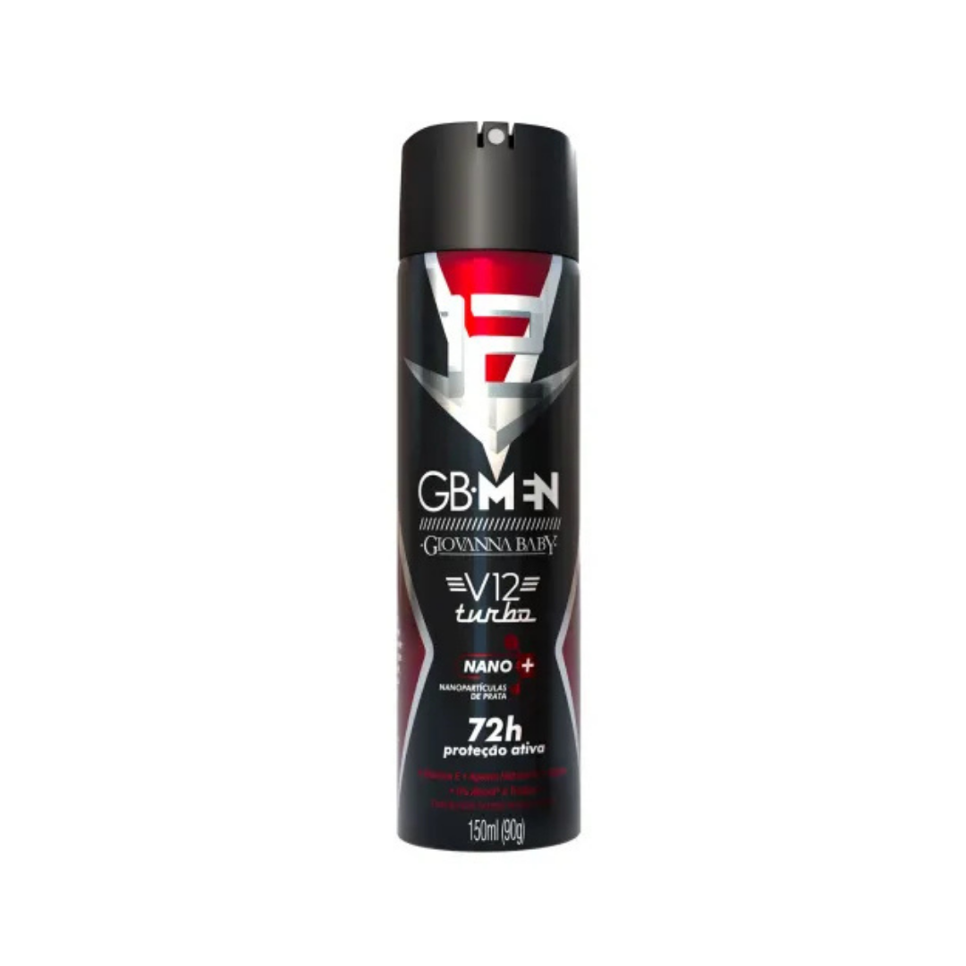 Desodorante Aerossol Men V12 Giovanna Baby (Frasco de 150ml)