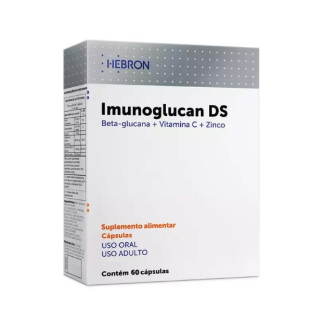 Imunoglucan Ds 60cp Hebron (Embalagem de 60cp)