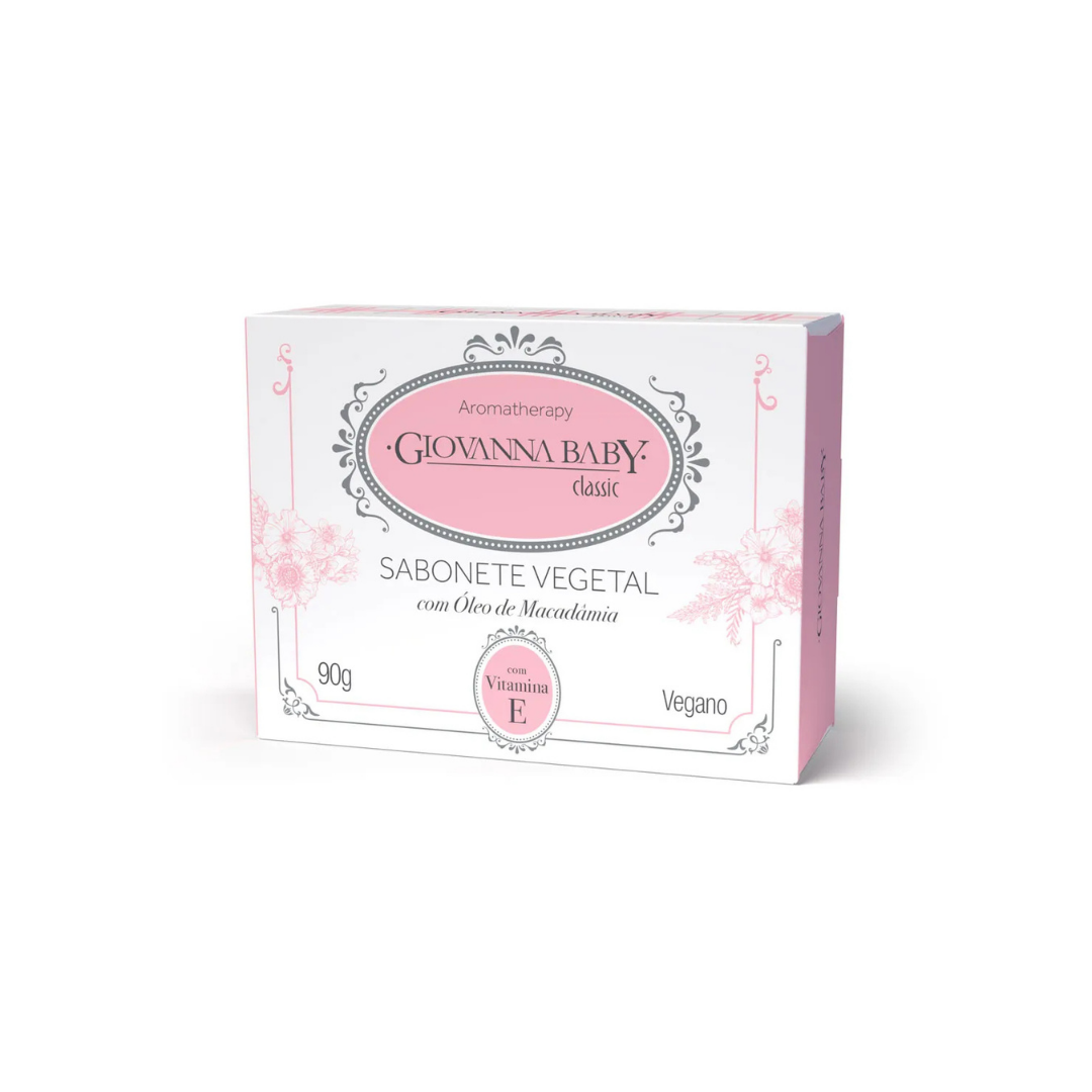 Sabonete Barra Classic Giovanna Baby (Embalagem de 90g)