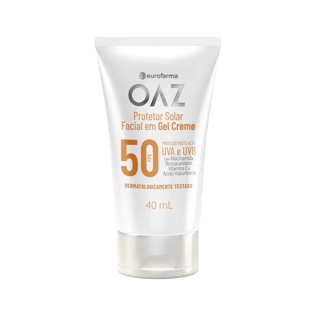 Protetor Solar Oaz Facial Fps50 Eurofarma (Embalagem de 40g)