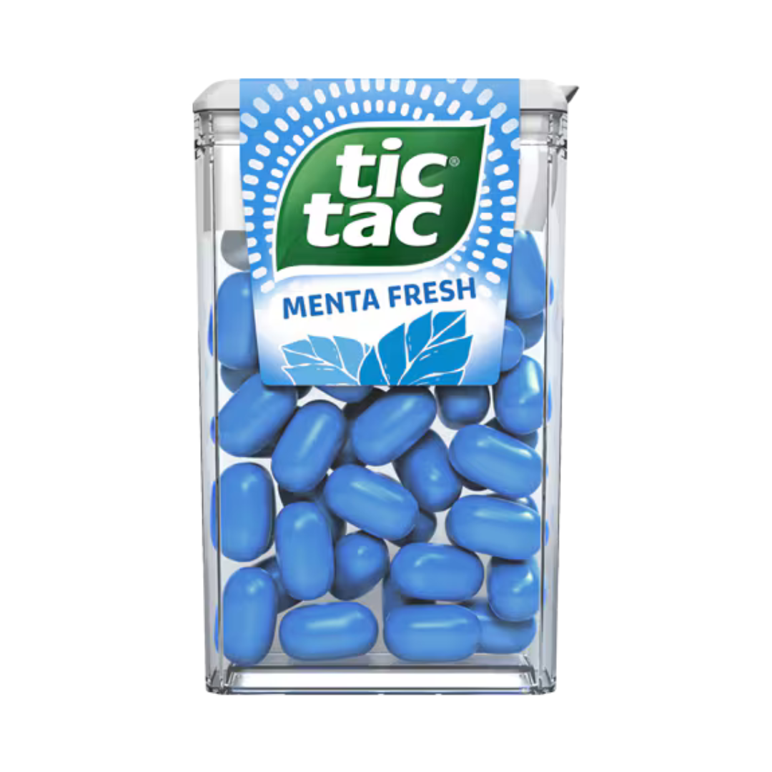 Tic Tac Menta Fresh Ferrero (Embalagem com 14 unidades de 14g)
