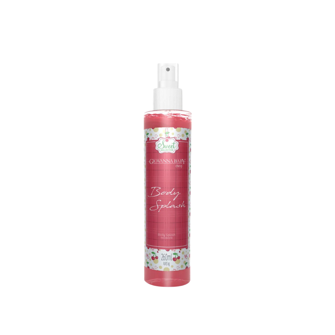 Body Splash Cherry Giovanna Baby (Embalagem de 260ml)