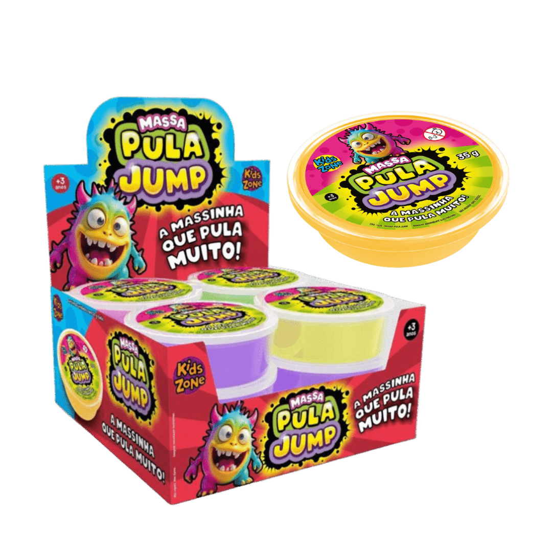 Massa de Modelar Pula Jump Kids Zone (Embalagem de 35g)