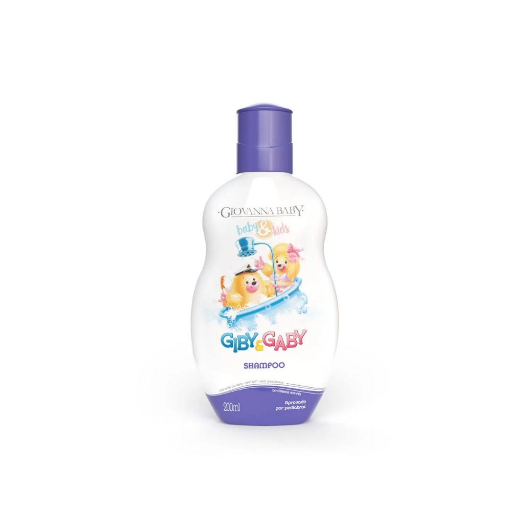 Shampoo Giby Bebe Giovanna Baby (Frasco de 200ml)