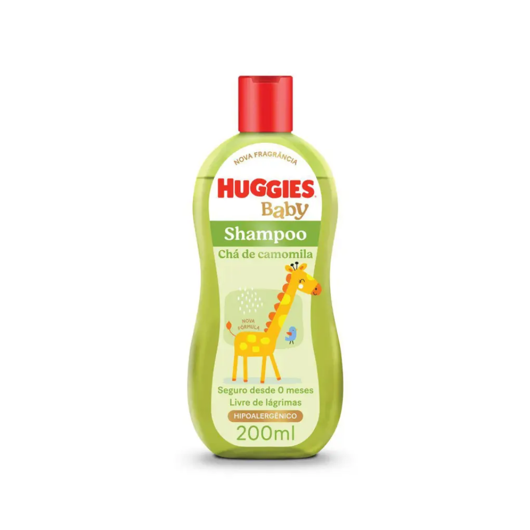 Shampoo Huggies Camomila RN (Frasco de 200ml)