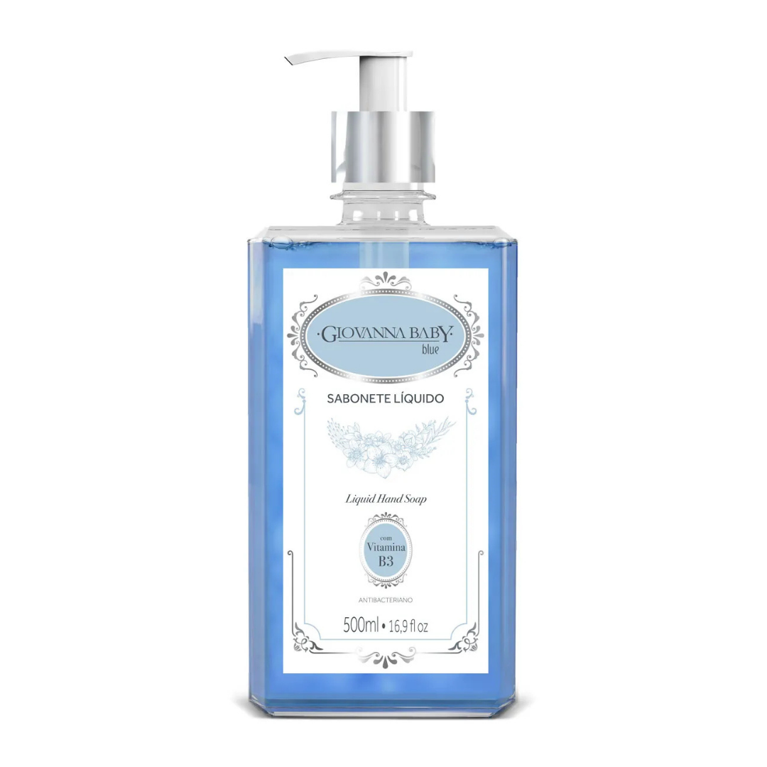 Sabonete Liquid Antibac Blue Giovanna Baby (Embalagem de 500ml)