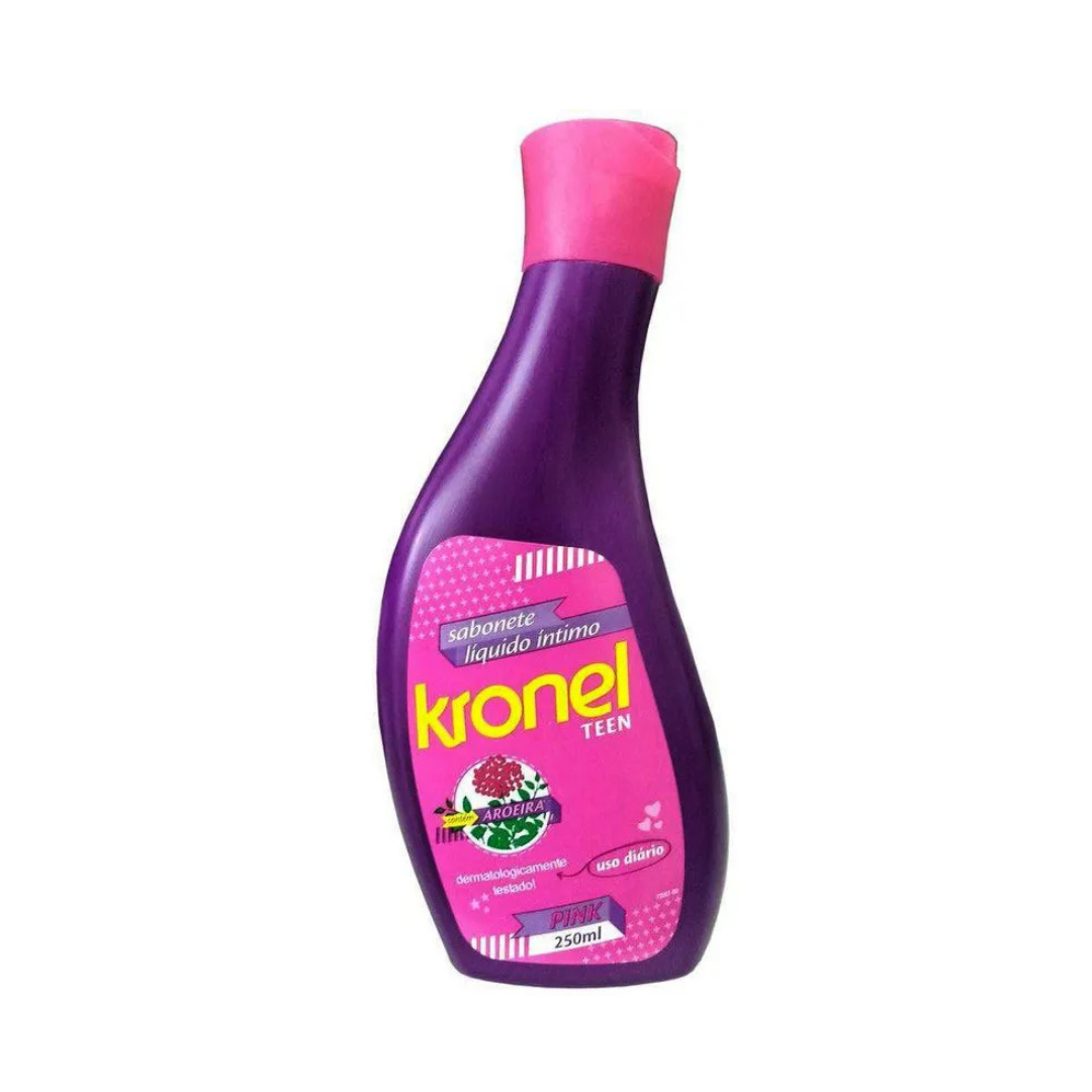 Kronel Teen Pink Aroeira Sabonete Líquido Hebron