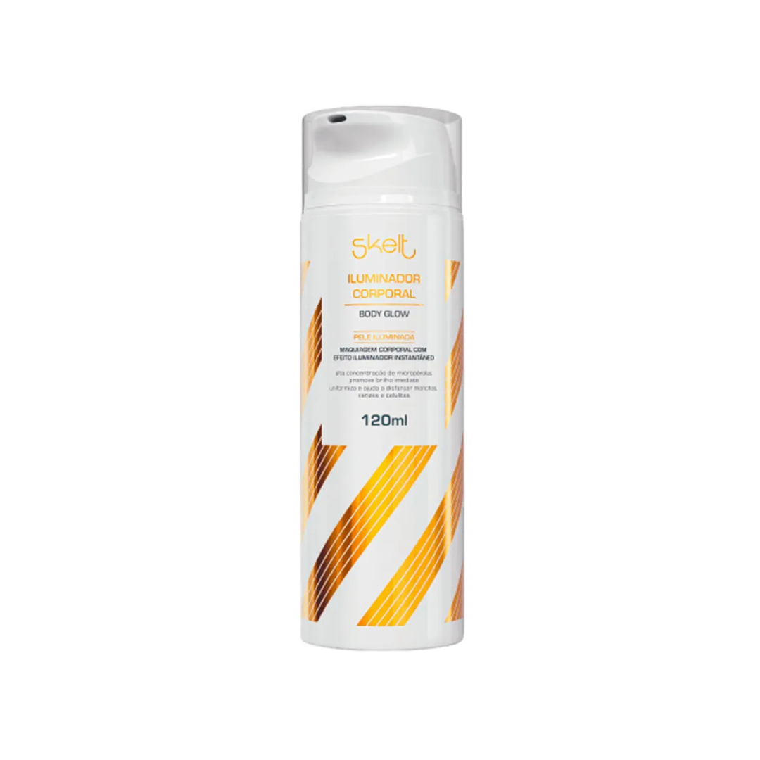 Iluminador Corporal Red Carpet Glow120ml Skelt (Embalagem de 120ml)
