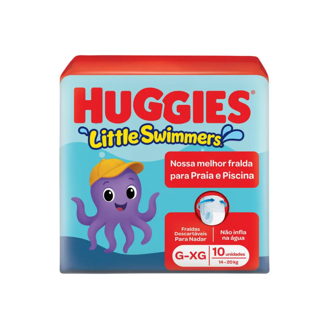 Fralda Huggies Praia e Piscina G/XG (Pacote com 10 unidades)