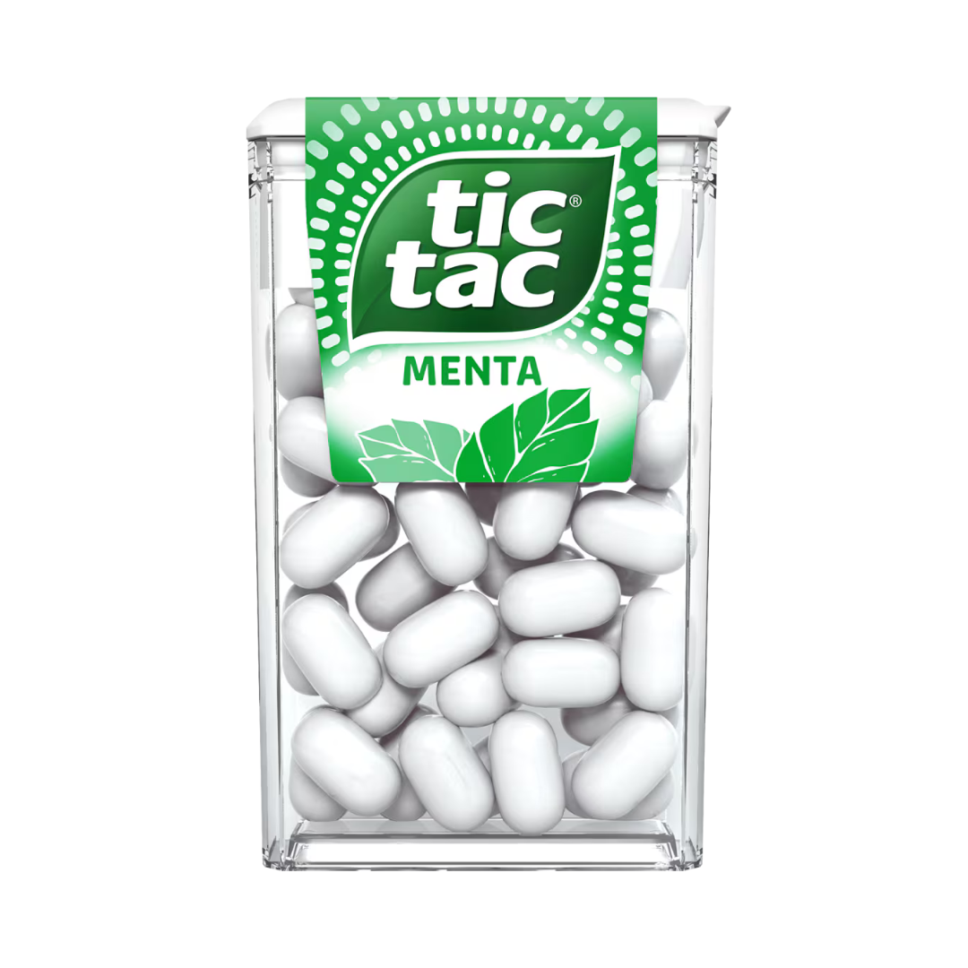 Tic Tac Menta Ferrero (Embalagem com 14 unidades de 14g)