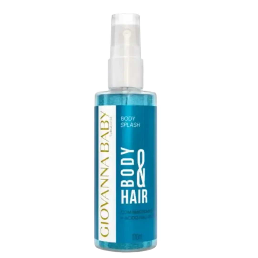 Body Splash Mini Turquoise Giovanna Baby (Embalagem de 100ml)