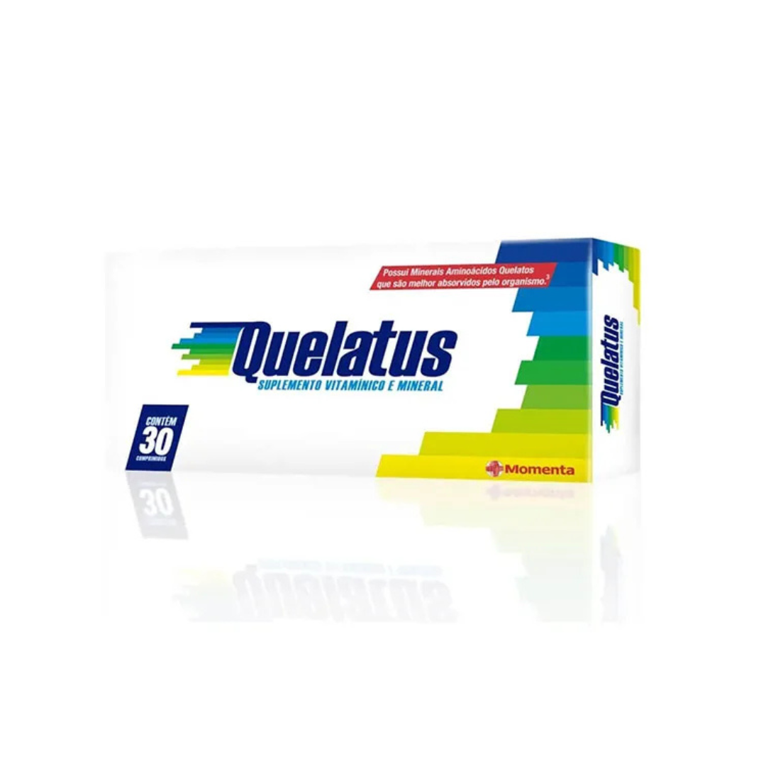 Quelatus Suplemento Alimentar Momenta (Frasco com 30 unidades)